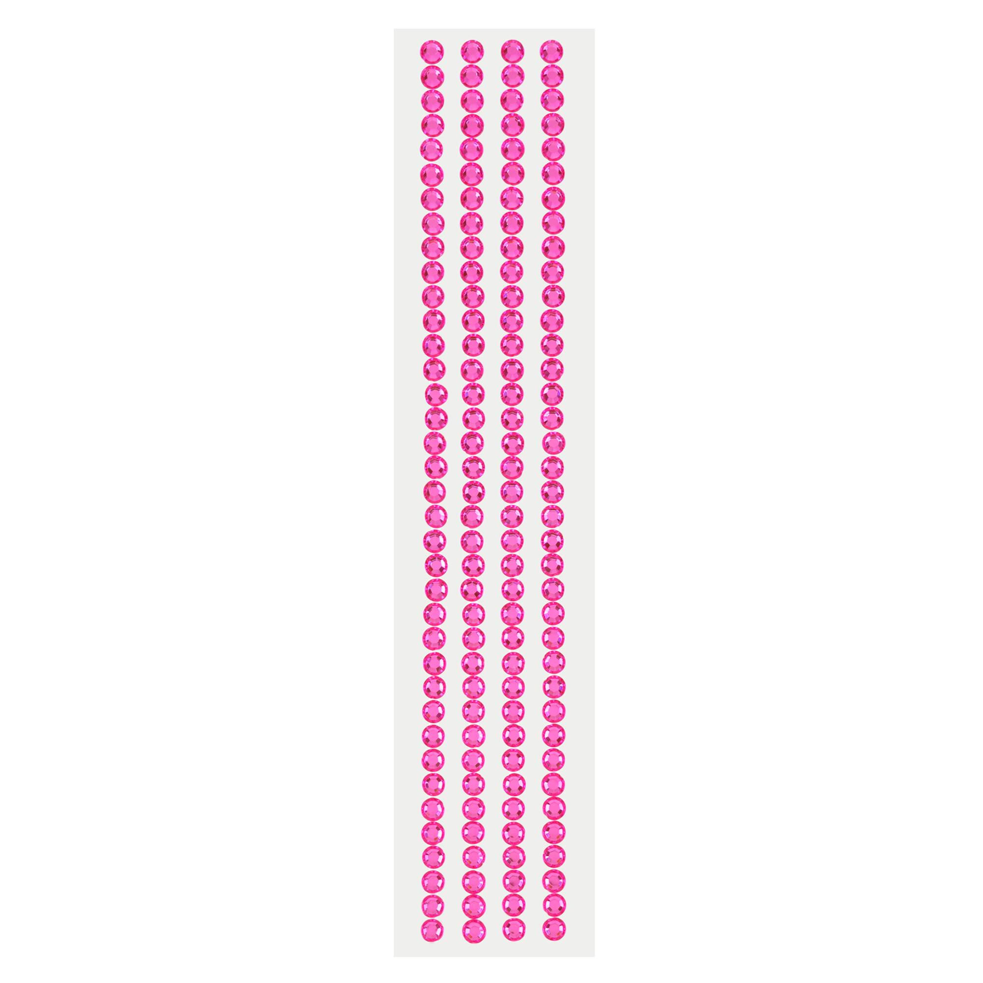 12 Packs: 4 ct. (48 total) Pink Rhinestone Borders by Recollections™